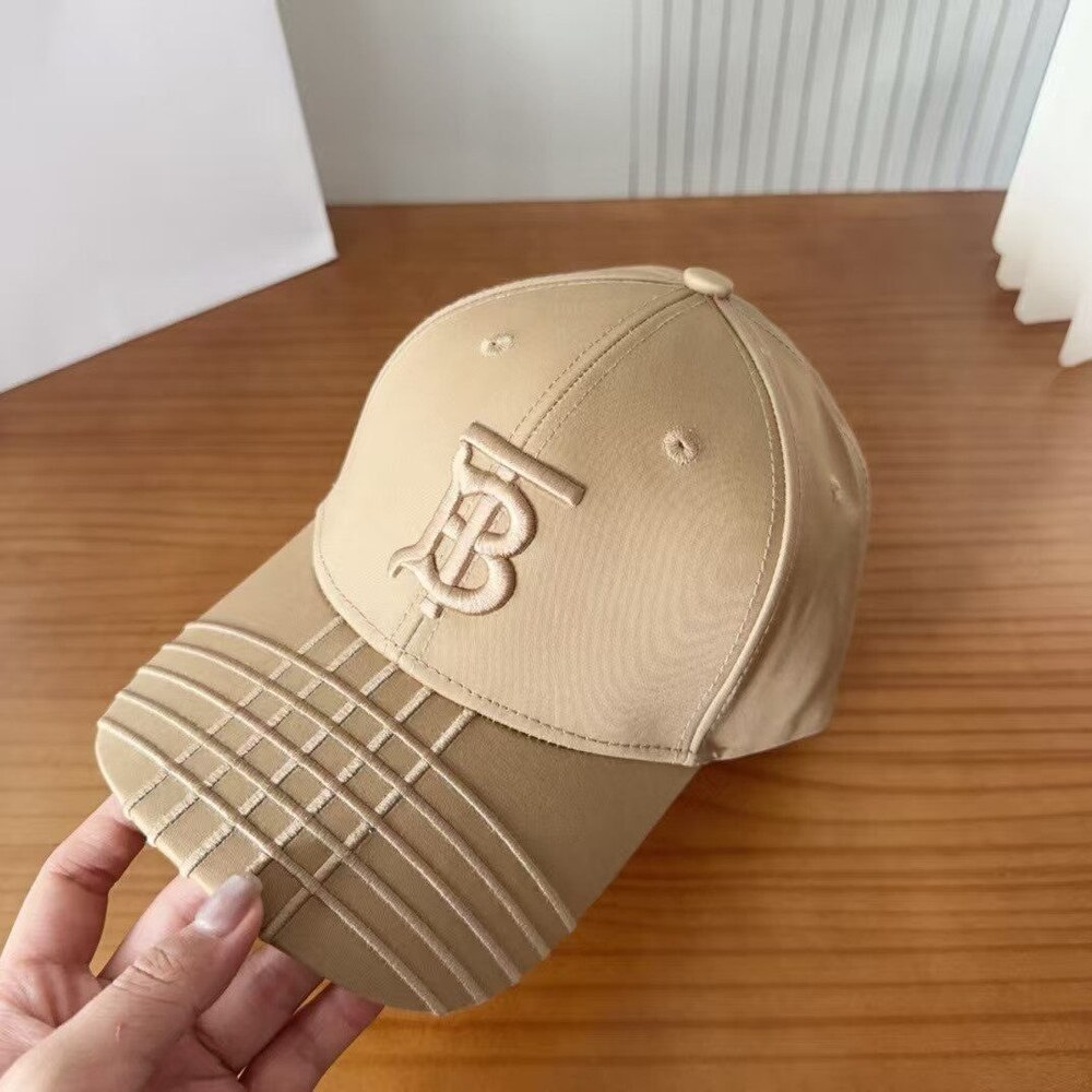 Burberry TB Monogram Cotton Baseball Cap - Picture 3 of 6